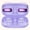 Purple, variant on AI translation headphones support 144 languages & accents, wireless durable premium headset for travel, business and study