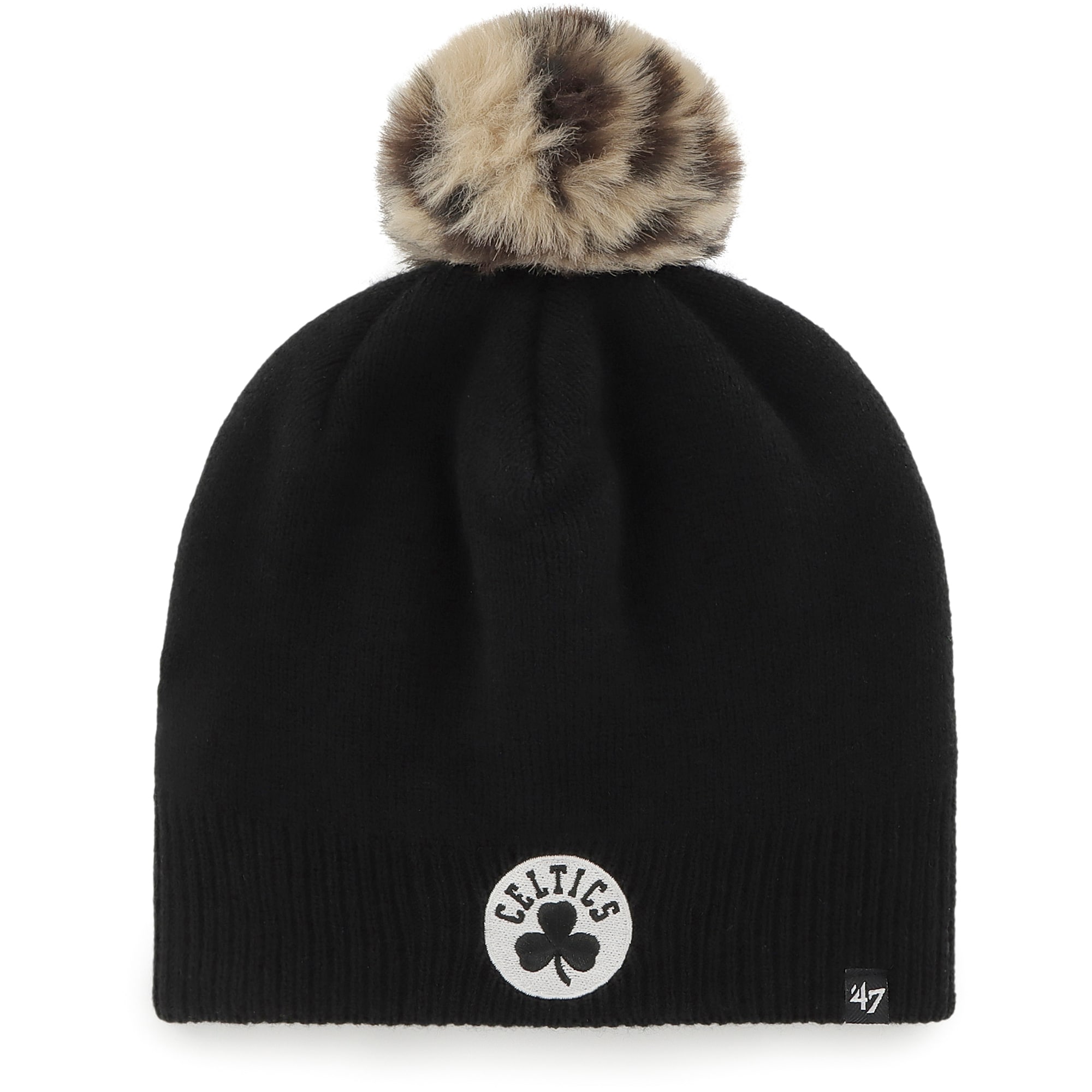 boston celtics pom pom hat