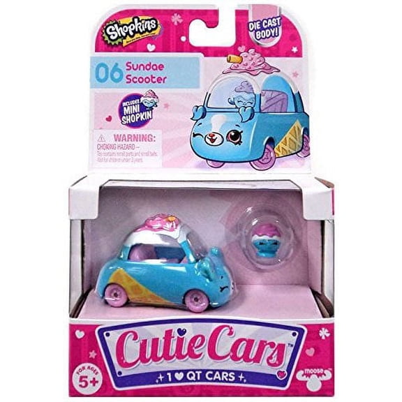 Shopkins Cutie Car Single Pack Sundae Scooter