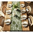 thumbnail image 3 of Vargottam Handcrafted Double Layer Cotton Table Runner - Vargottam Fabric Table Linen with Border - Machine Washable, Stylish Runner for Dining & Console Tables - Floral, 3 of 6