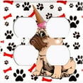 thumbnail image 3 of Metal Light Switch Plate Cover Ice Cream Pug Unicorn Dog Paw Bones DOG048, 3 of 13
