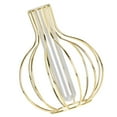 thumbnail image 4 of Miangastore Vase Golden Metal 1Pcs 6.1x5in, 4 of 8