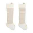 thumbnail image 2 of Tao Tao Newborn Baby Knee High Socks Girl Boy Infant Toddler Cotton Uniform Seamless Tube Long Stockings Socks Cotton Children's Socks Khaki XS, 2 of 2