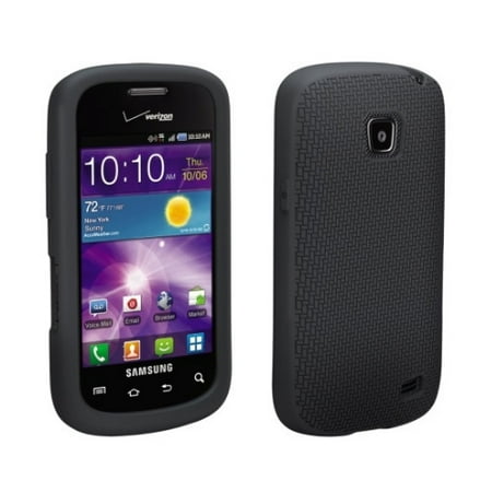 - OEM Verizon Samsung Illusion I110 Silicone Cover (Black)