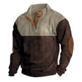 thumbnail image 1 of Spring And Autumn Men's Standing Collar Sweatshirt Is Outdoor Casual Sweaters TopsS, 1 of 3