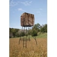 thumbnail image 6 of MUDDY Quad Roof Kit Enclosure Durable Hunting Outdoor Steel Construction with Camo Quiet Water-Resistant Cover 4 Zippered Windows & Full Surround 36"H Shooting Rail, 6 of 7