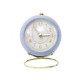 thumbnail image 3 of Bearachild Reloj electrónico de estilo nórdico, reloj despertador pequeño para estudiantes de cabecera para sala de estar, dormitorio, escritorio Decoración del hogar Violeta Bearachild HA001236-02B, 3 of 6
