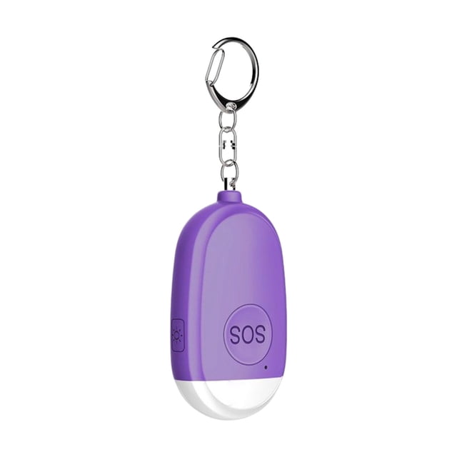 Llavero de personal de seguridad con dispositivo de protección de linterna para niñas 73 cm x 41 cm x Sunnimix Llavero de alarma personal