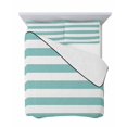 thumbnail image 7 of Quilts King Size Bedding Set, Green Stripes Lightweight Quilted Comforter, Simple Green White Texture Soft Reversible Bedspread Coverlet with Pillow Covers for All Season, 96" x 106", 7 of 7