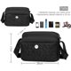 thumbnail image 2 of Asge La cartera impermeable de nylon para mujer es ultraligera, resistente, multifuncional y de gran capacidad Asge Resistente a los arañazos y al agua, 2 of 6