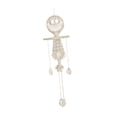 thumbnail image 5 of CarpNettore Bohemian Human Skeleton Tapestry Dorm Home Accent Macrame Woven Wall Hanging White, 5 of 9