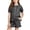 A146 Black, variant on 2 Piece Toddler Girls Pajama Set Short Sleeve Button-down Gingham Plaid Top and Ruffle Hem Shorts Soft Breathable Cotton Sleepwear Summer Loungewear Outfits