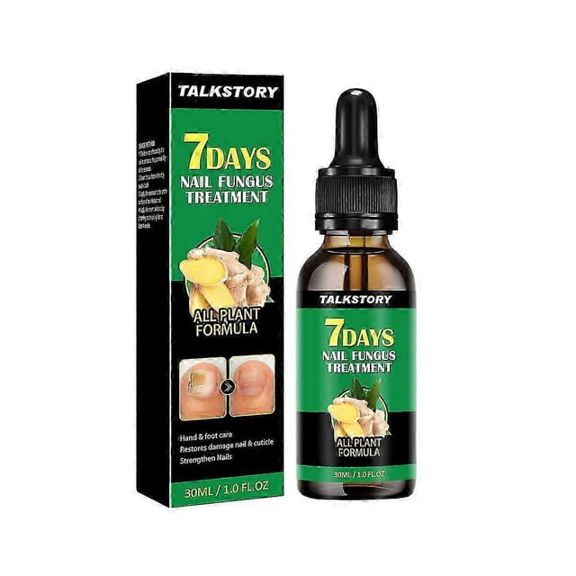 Ginger Nail Care Serum,Nail Fungus Treatment, Moisturize the Cuticle & Strengthen Nails and Helps Nails Healthy Grow