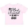 thumbnail image 3 of Inktastic My Best Friend is My Gigi with Hearts Boys or Girls Toddler T-Shirt, 3 of 5