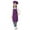 Purple, variant on TOPTIE Kids Apron and Chef Hat Set, Adjustable Cotton Child Cooking Kitchen Apron, S-XXL-Blue-XL