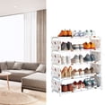 thumbnail image 4 of Shoe Organizer, 5 Tiers Cartoon Patterns Shoe Rack  for Doorway, 4 of 8