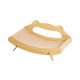 thumbnail image 5 of Cama hamaca para gato, cama elevada para gato con forma de rana de dibujos animados, tablero rascador para gato, cama de salón para rascar, para, 5 of 9