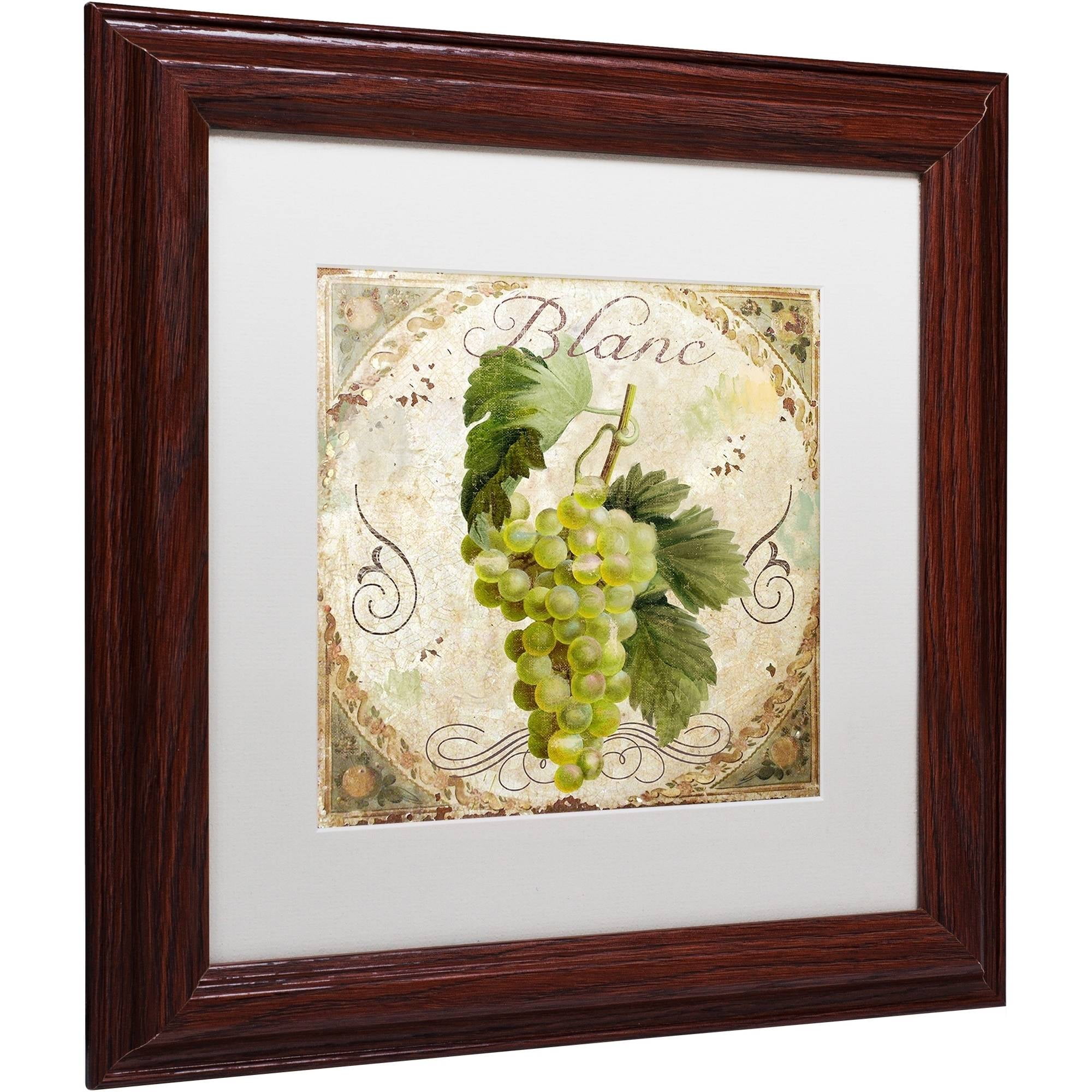Trademark Fine Art "Tuscany Table Blanc" Canvas Art by Color Bakery White Matte, Wood Frame