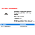 thumbnail image 2 of Automatic Transmission Rear Seal - Compatible with 1966 - 1971 Jeep Jeepster 1967 1968 1969 1970, 2 of 2