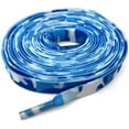 thumbnail image 1 of Flat Colorful Shoelaces Gradient Rainbow Shoe Lace Shoestring 2 Pair（Blue，100cm）, 1 of 4