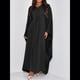 thumbnail image 5 of de Mujer, para Novia, Dama de , Larga para Fiesta Nupcial, Boda. Negro XL, 5 of 7