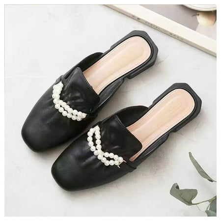 

Lightweight Slippers Comfort Casual Slippers Slip-On Flat Shoe 39 Camel