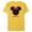 Yellow, variant on Disney Minnie Mouse Red Bow Icon Wifey Wife Family- Short Sleeve Blended T-Shirt for Adults - Customized-Yellow
