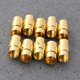 thumbnail image 4 of 10pcs Strong Round Magnetic Clasps Leather Cord Bracelets Necklace DIY Connectors Accessories Making Fittings(Imitation Gold, Hole Diameter 8MM), 4 of 4