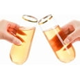 thumbnail image 3 of Highcool 48-Piece Plastic Stemless Glasses, 9 Oz Clear Highball and Mimosa Glasses for Cocktails, Parties, Weddings, Shatterproof with Rim, 3 of 6