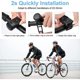 thumbnail image 3 of Timbre de bicicleta eléctrico, bocina electrónica con alarma para bicicleta de 120 dB, bocina de bicicleta portátil con carga USB y resistente al agua IPX4 con alarma, 3 of 4