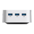 thumbnail image 4 of Máquina host Mini PC Windows 11 16GB RAM 512GB SSD Mini computadora de escritorio Intel Celeron N100 Procesador 4 núcleos 4 subprocesos Soporte 4K 60Hz WIFI5 BT4.2 Gigabit Ethernet BIOS Soporte, 4 of 8