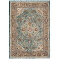 thumbnail image 7 of SAFAVIEH Aria Maris Traditional Runner Rug, Blue/Orange, 2' x 8', 7 of 7