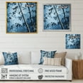 thumbnail image 4 of Designart "Serenity Amidst Wild Blue Bamboo II" Bamboo Floater Framed Canvas Art Print, 4 of 5