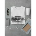 thumbnail image 3 of Beirut Black Paint T-Shirt Men -Image by Shutterstock, Male Medium, 3 of 4