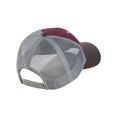 thumbnail image 3 of Mafoose Men's Tri-Tone Mesh Back Cap Maroon/ Charcoal/ Grey OSFA, 3 of 3