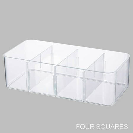 

TANGNADE Underwear Storage Box with Compartments Socks Bra Underpants Organizer Drawers Cloth Organizers Multi-color A