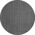 thumbnail image 1 of Ahgly Company Indoor Round Abstract Gray Contemporary Area Rugs, 3' Round, 1 of 1