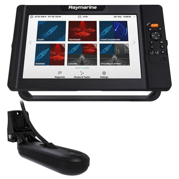 Raymarine Element 12 HV Combo w/HV-100 Transom Mount Transduc... [E70536-05-102]