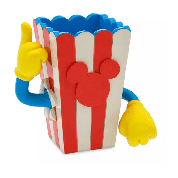 Disney Parks Eats Snacks Collection Mickey Popcorn Planter New with Tag