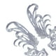 thumbnail image 4 of 2 parches bordados para coser, manualidades, decoración, tela, apliques bordados 3D Plata, 4 of 4