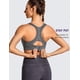 thumbnail image 3 of Sostén Deportivo SYROKAN 34DD Sin Aros con Ajuste Frontal Gris, 3 of 6