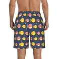 thumbnail image 3 of Kdxio Cute Puffer Fish Pattern Mens Casual Shorts - Drawstring Summer Beach Sports Shorts for Men, 3 of 9