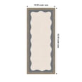 thumbnail image 5 of Kate and Laurel Framed Fabric Pinboard 18 x 42,  Printed Linen Classic Bulletin Board for Use as a Vision Board or Wall Organization, Florence Light Brown Frame, 5 of 8