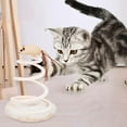 thumbnail image 3 of Juguete interactivo para gatos con resorte en espiral, divertido juguete de acción con resorte. Ratón, 3 of 8