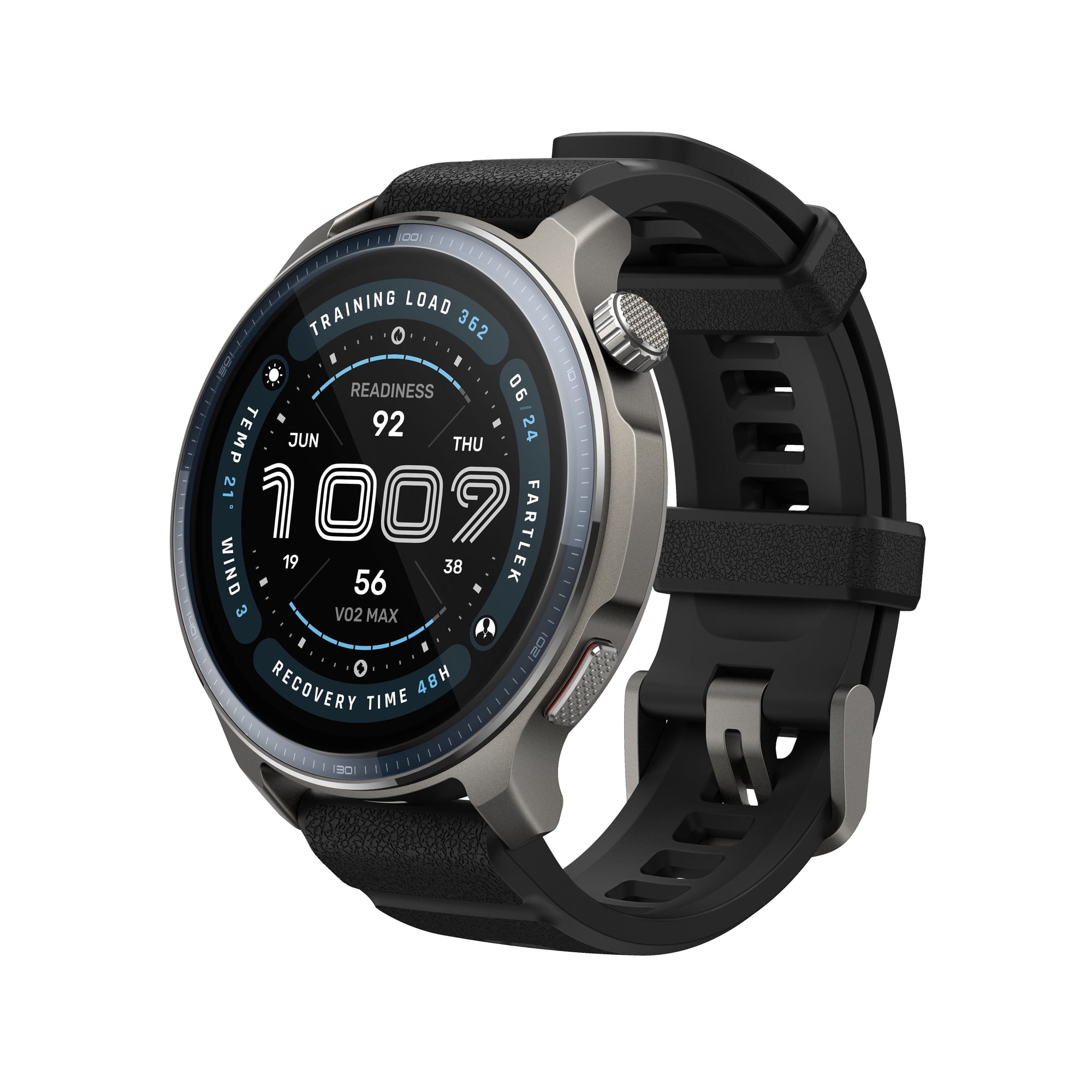 Amazfit Balance 2 Smart Watch 47mm AMOLED Sapphire Glass Display, Offline Maps, Dual Band GPS, 21 Days Battery, 170+ Sport Modes, Hyrox & Golf Mode, Heart Rate & Sleep Tracker for Android & iPhone