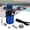 Blue, variant on Car Oil Catch Can Kit Universal 350ML Aluminum Baffled Oil Reservoir Tank with Breather Hose