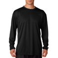 thumbnail image 3 of A4 Adult Cooling Performance Long-Sleeve T-Shirt, Blk, X-Large, 3 of 4