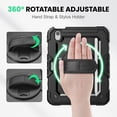 thumbnail image 3 of Funda SEYMAC para iPad Air 11 M3 2025/M2 2024 con accesorios, 3 of 8
