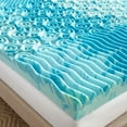 thumbnail image 4 of Contura 4 Inch GelLux Gel Infused Cooling Foam Mattress Topper, Twin XL, 4 of 6