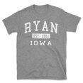 thumbnail image 1 of Ryan Iowa Classic Established Men's Cotton T-Shirt, 1 of 1